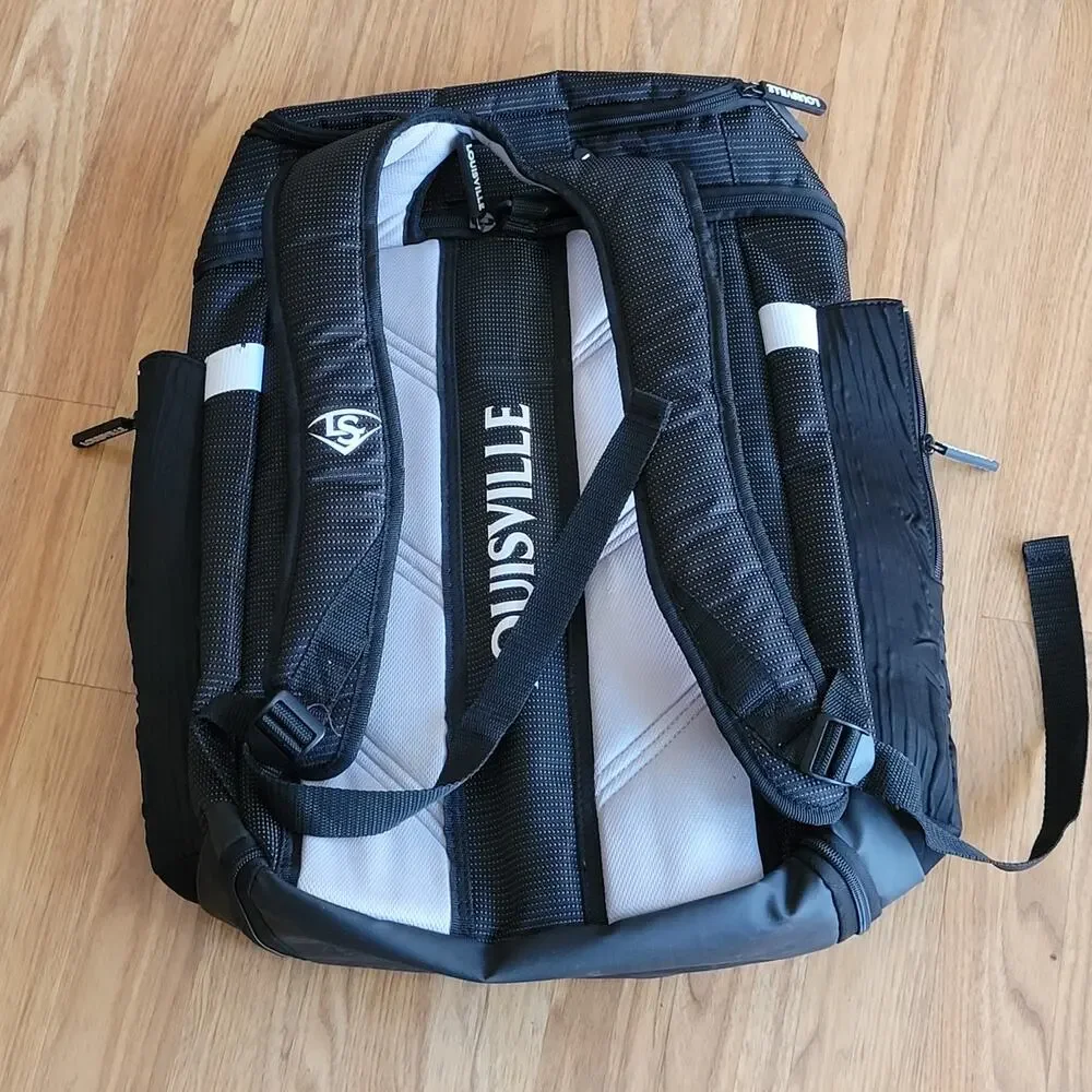 Louisville Slugger WTL9702 Black White Select Stick Pack Bat Pack Backpack